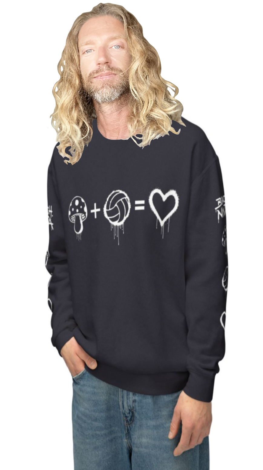 Unisex Lightweight Crewneck Sweatshirt